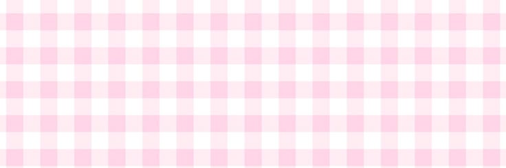 Pink gingham header
